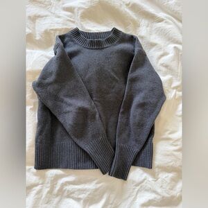 Banana Republic Charcoal Knit Pullover